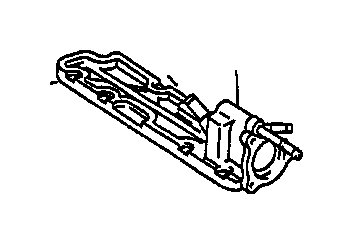 1632320020 Lexus Engine Coolant Thermostat Housing